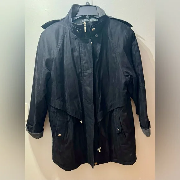 Braetan Women's Black Winter Coat, Size 14/16 - Picture 1 of 3